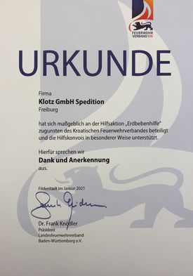 Urkunde